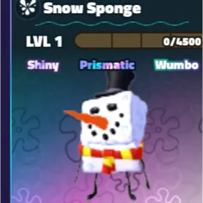 SBTD SW Snow Sponge
