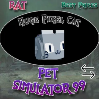 Huge Pixel Cat Ps99