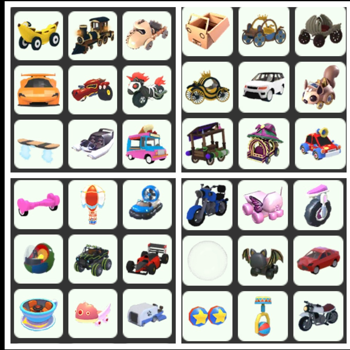 Adopt me vehicle bundle - Roblox Game Item - Gameflip