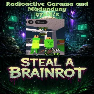 Radioactive Garama and Madundung 975M/s - Steal a Brainrot