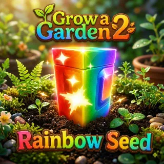 100x Rainbow Seed - Grow A Garden 2