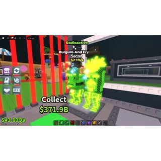 Radioactive Burguro and Fryuro 2.1B/s - Steal a Brainrot