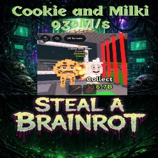 Cookie and Milki 930M/s - Steal a Brainrot