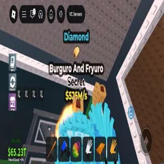 Diamond Burguro and Fryuro 525M/s