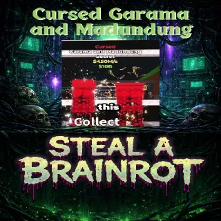 Cursed Garama and Madundung - Steal a Brainrot