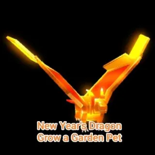 New Year's Dragon - Grow a Garden Pet
