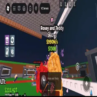 Rosey and Teddy 990M/s - Steal a Brainrot