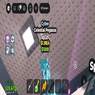 Cyber Celestial Pegasus 1.9B/s - Steal a Brainrot