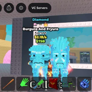 Diamond Burguro and Fryuro 2.1B/s