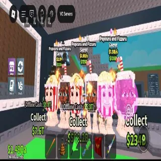 3x Popcuru and Fizzuru 5.5B/s Total - Steal a Brainrot