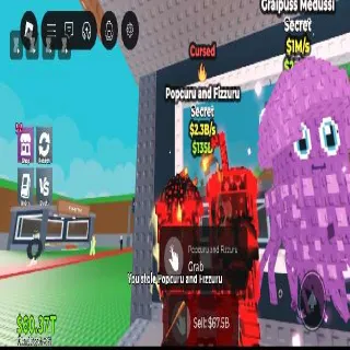 Cursed Popcuru and Fizzuru 2.3B/s - Steal a Brainrot