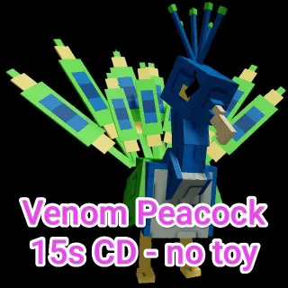 Venom Peacock 15s Cd No Toy - Grow a Garden Pet
