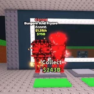 Cursed Burguro and Fryuro - Steal a Brainrot