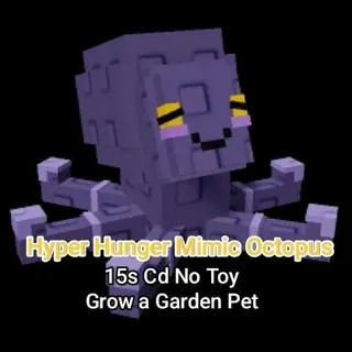 Hyperhunger Mimic Octopus 15s Cd No Toy - Grow a Garden Pet