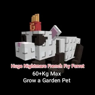 Huge French Fry Ferret 60+Kg Max
