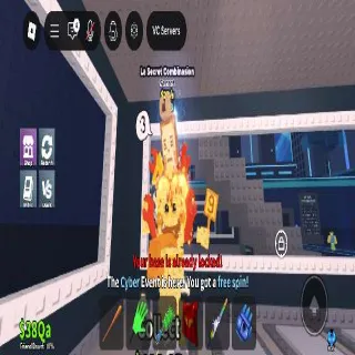 Gold La Secret Combinasion 2B/s - Steal a Brainrot