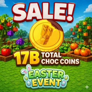 🎉 LIMITED OFFER: 17B CHOC COINS (10 FRUITS BUNDLE 🍫) | INSTANT DELIVERY