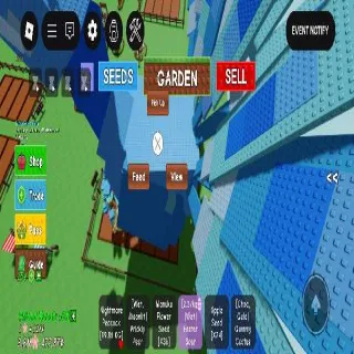 Giant Golem Godly Peacock 90+Kg - Grow a Garden