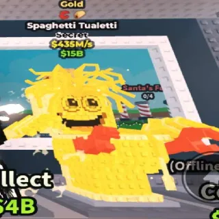 Spaghetti Tualetti 435M/s - Steal a Brainrot