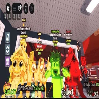 Secret Brainrots Bundle 1.4+B/s Total - Steal a Brainrot