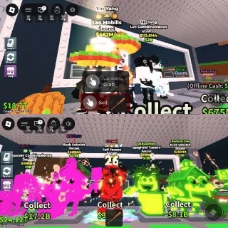 Secret Brainrots Bundle 2.9+B/s Total - Steal a Brainrot