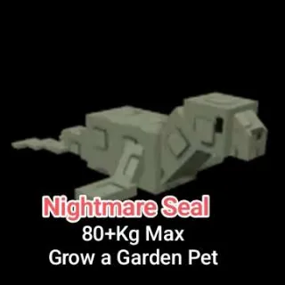 Nightmare Titanic Seal 80+Kg Max - Grow a Garden Pet