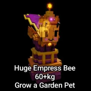 Huge Empress Bee 60+Kg - Grow a Garden Pet