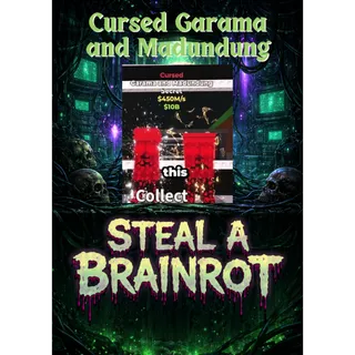 Cursed Garama and Madundung - Steal a Brainrot