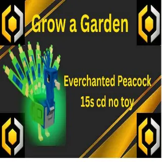 Everchanted Peacock 15s Cd No Toy - Grow a Garden Pet