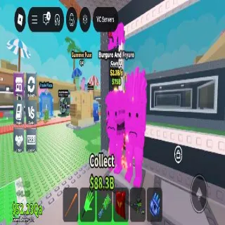 Rainbow Burguro and Fryuro 2.3B/s - Steal a Brainrot