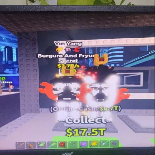 Yin-Yang Burguro and Fryuro 2.7B/s - Steal a Brainrot