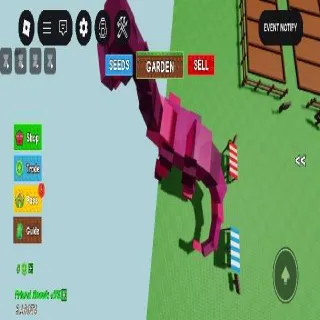 8x Nightmare Brontosaurus - Grow a Garden Pet
