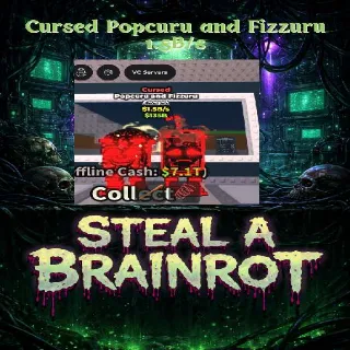 Cursed Popcuru and Fizzuru 1.5B/s - Steal a Brainrot