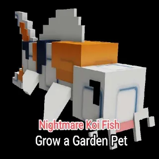 Nightmare Koi Fish - Grow a Garden Pet