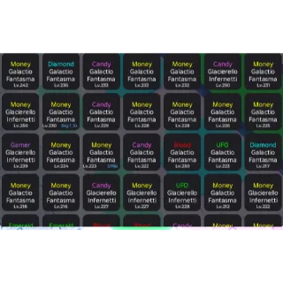 60x Galactio Fantasma