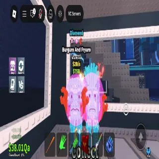 Diamond Burguro and Fryuro 2B/s - Steal a Brainrot