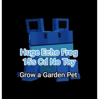 Huge Echo Frog 15s Cd No Toy - Grow a Garden Pet