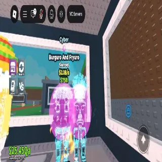 Cyber Burguro and Fryuro 2.1B/s - Steal a Brainrot