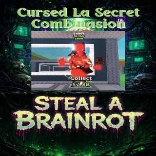 Cursed La Secret Combinasion 1.1B/s - Steal a Brainrot