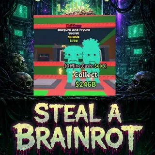 Rainbow Burguro and Fryuro - Steal a Brainrot