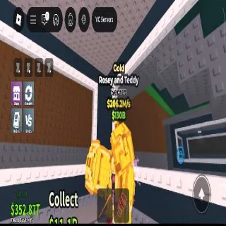 Gold Rosey and Teddy - Steal a Brainrot