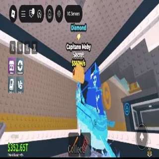 Diamond Capitano Moby 560M/s - Steal a Brainrot