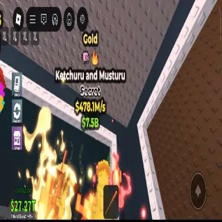 Ketchuru and Musturu 478.1 M/s - Steal a Brainrot