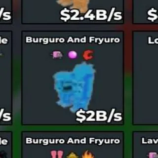 DIAMOND BURGURO AND FRYURO 2B/s - Steal a Brainrot