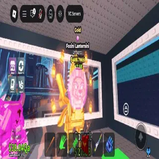 Gold Foxini Lanternini 488.7M/s - Steal a Brainrot
