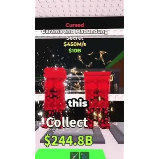 Cursed Garama and Madundung - Steal a Brainrot