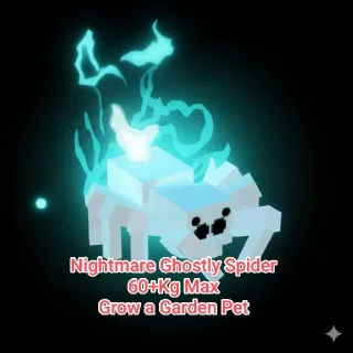 Nightmare Ghostly Spider - Grow a Garden Pet