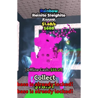 Rainbow Reinito Sleighito 1.4B/s - Steal a Brainrot