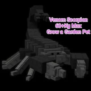 Venom Huge Scorpion 60+Kg