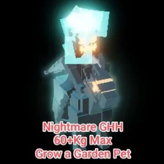 Ghostly Headless Horseman 60+Kg Max - Grow a Garden Pet